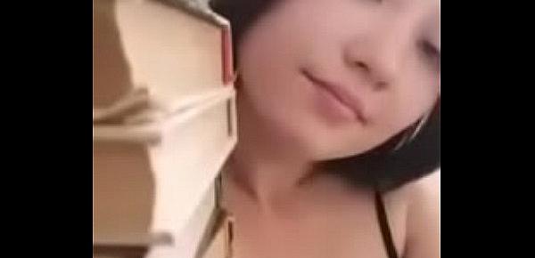  Russian Teen With Short Hair Teasing On Periscope